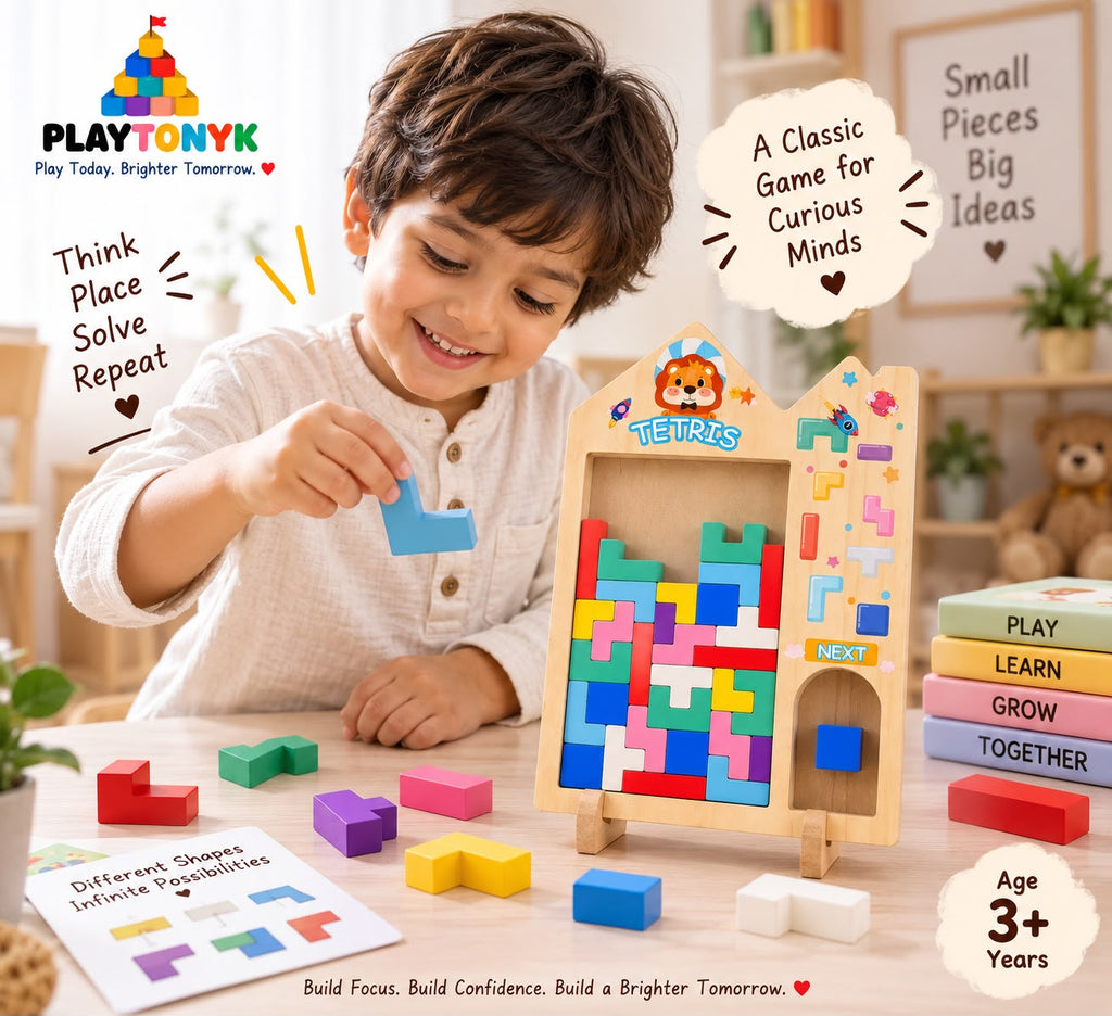 Tetris Wooden Puzzle