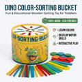 Dino Color-Sorting Bucket